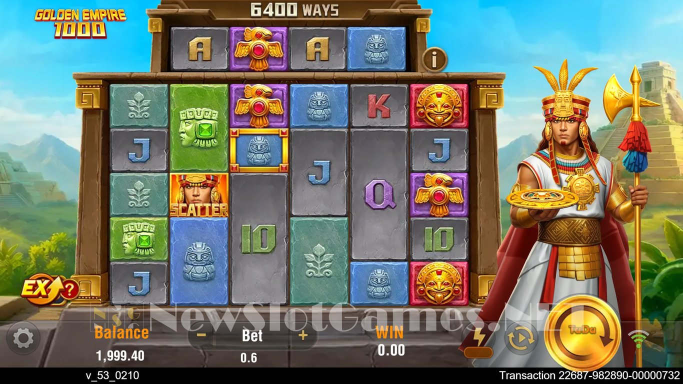 Golden Empire 1000 Slot Demo Image