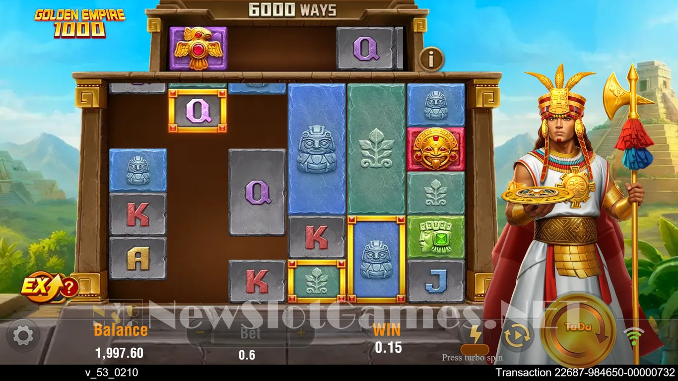 Golden Empire 1000 Slot Slot Image in Demo - pic. 3