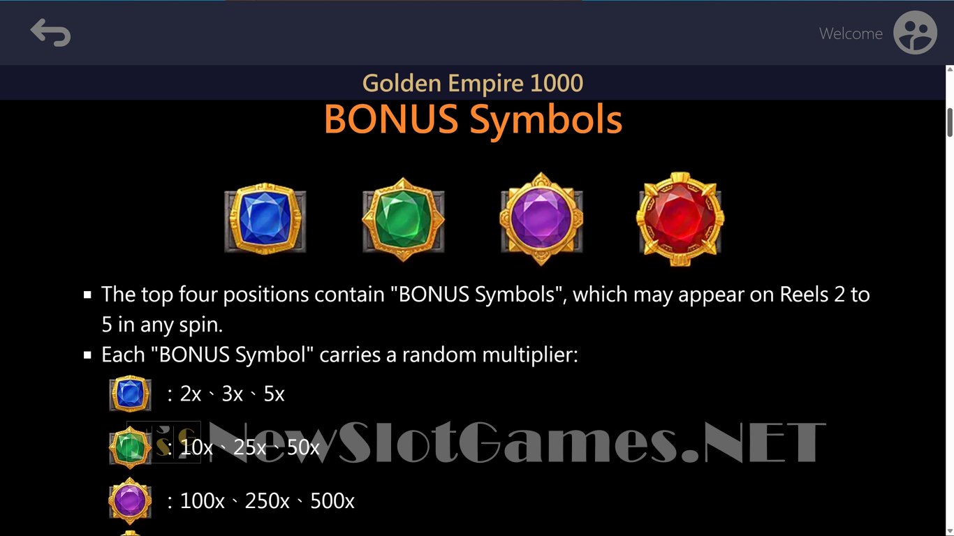 Golden Empire 1000 Slot Slot Image in Demo - pic. 5