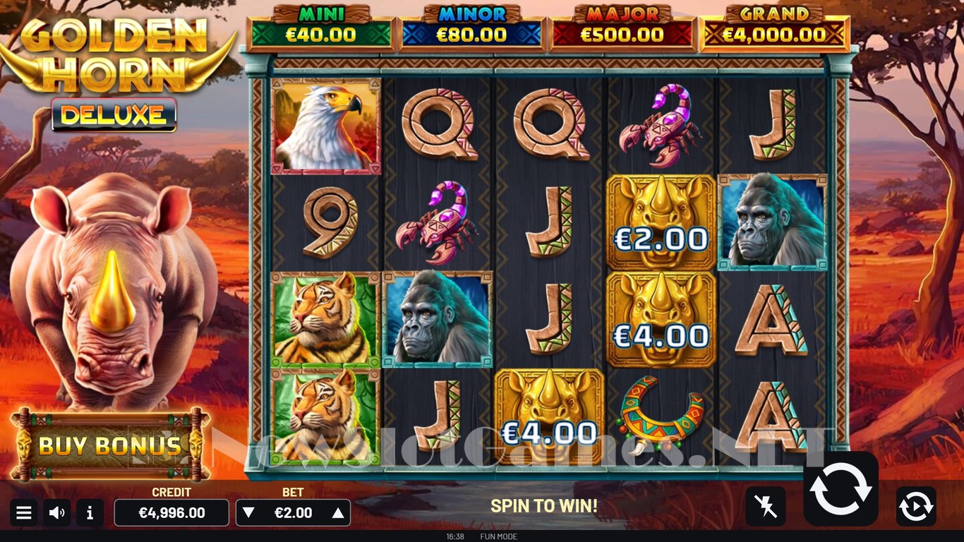Golden Horn Deluxe Slot Slot Image in Demo - pic. 2
