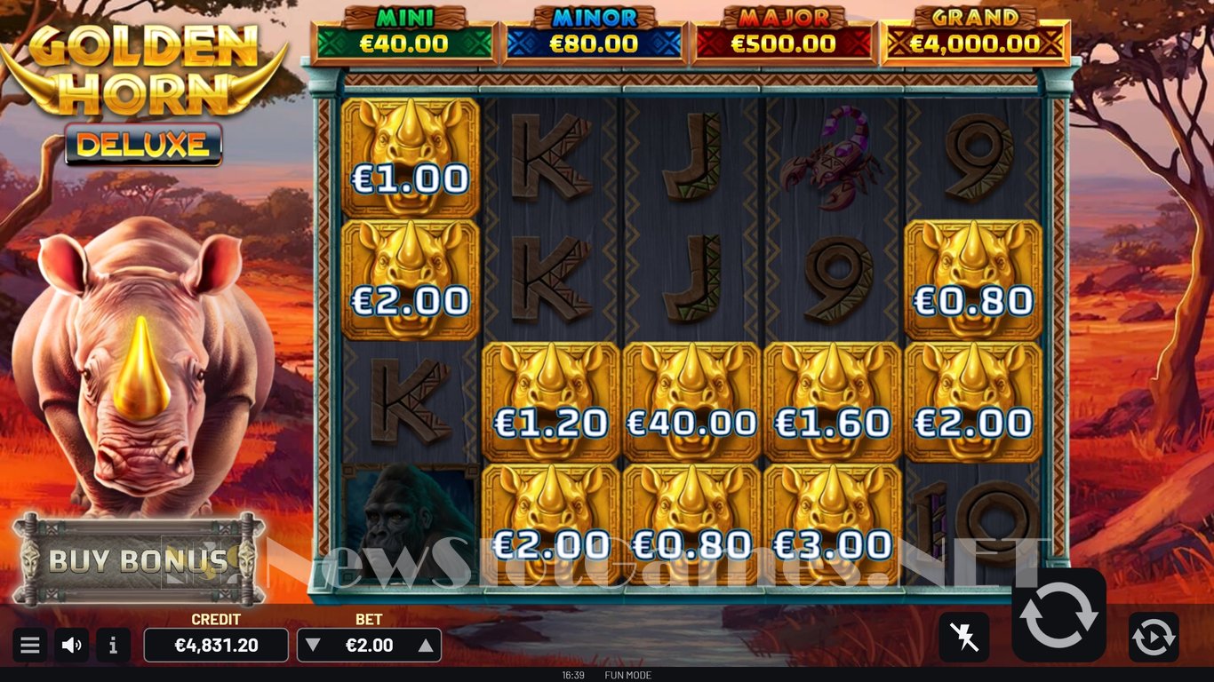 Golden Horn Deluxe Slot Slot Image in Demo - pic. 5