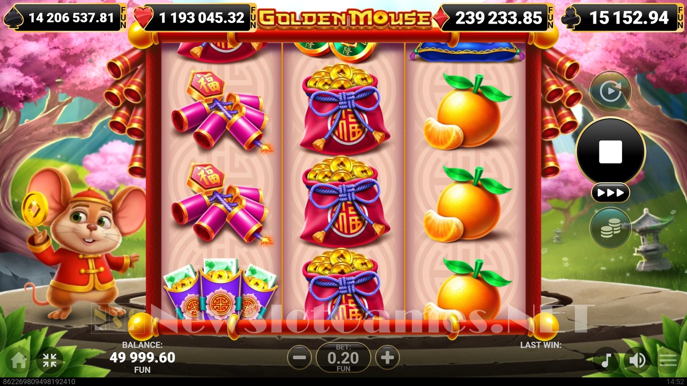 Golden Mouse Slot Demo Image