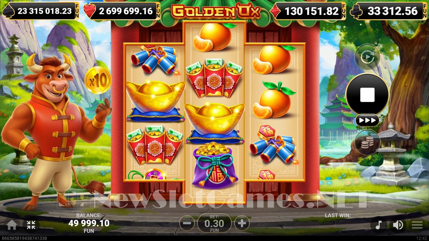 Golden Ox Slot Demo Image