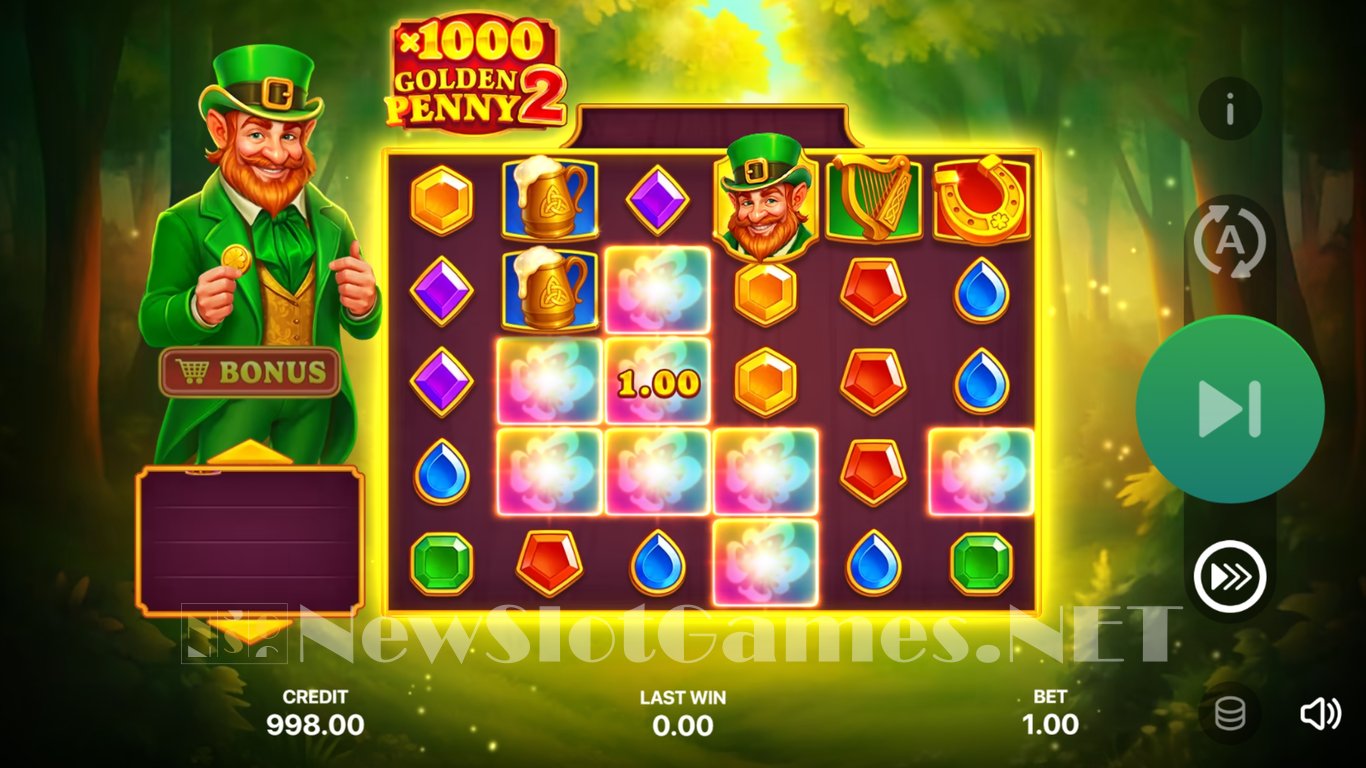 Golden Penny 2 x1000 Slot Demo Image