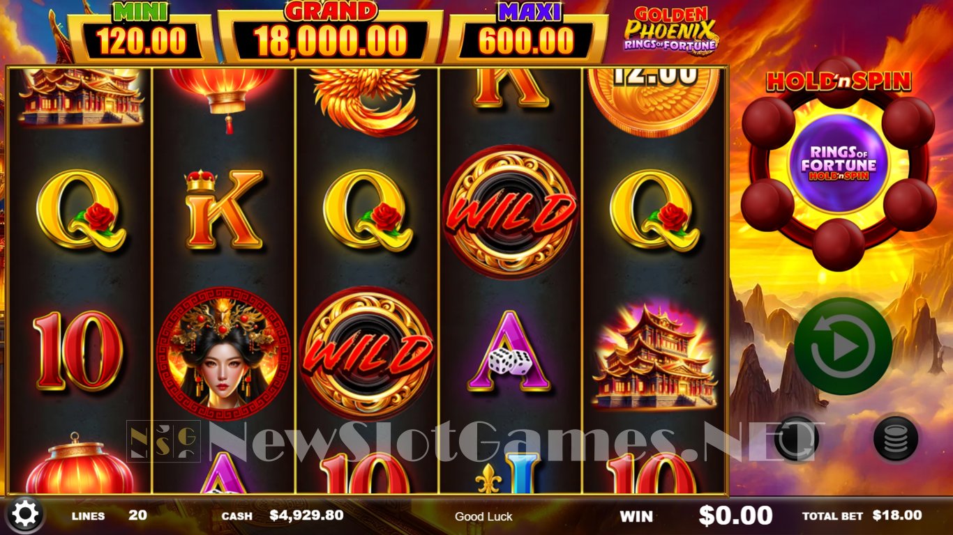 Golden Phoenix Rings of Fortune Slot Slot Image in Demo - pic. 4