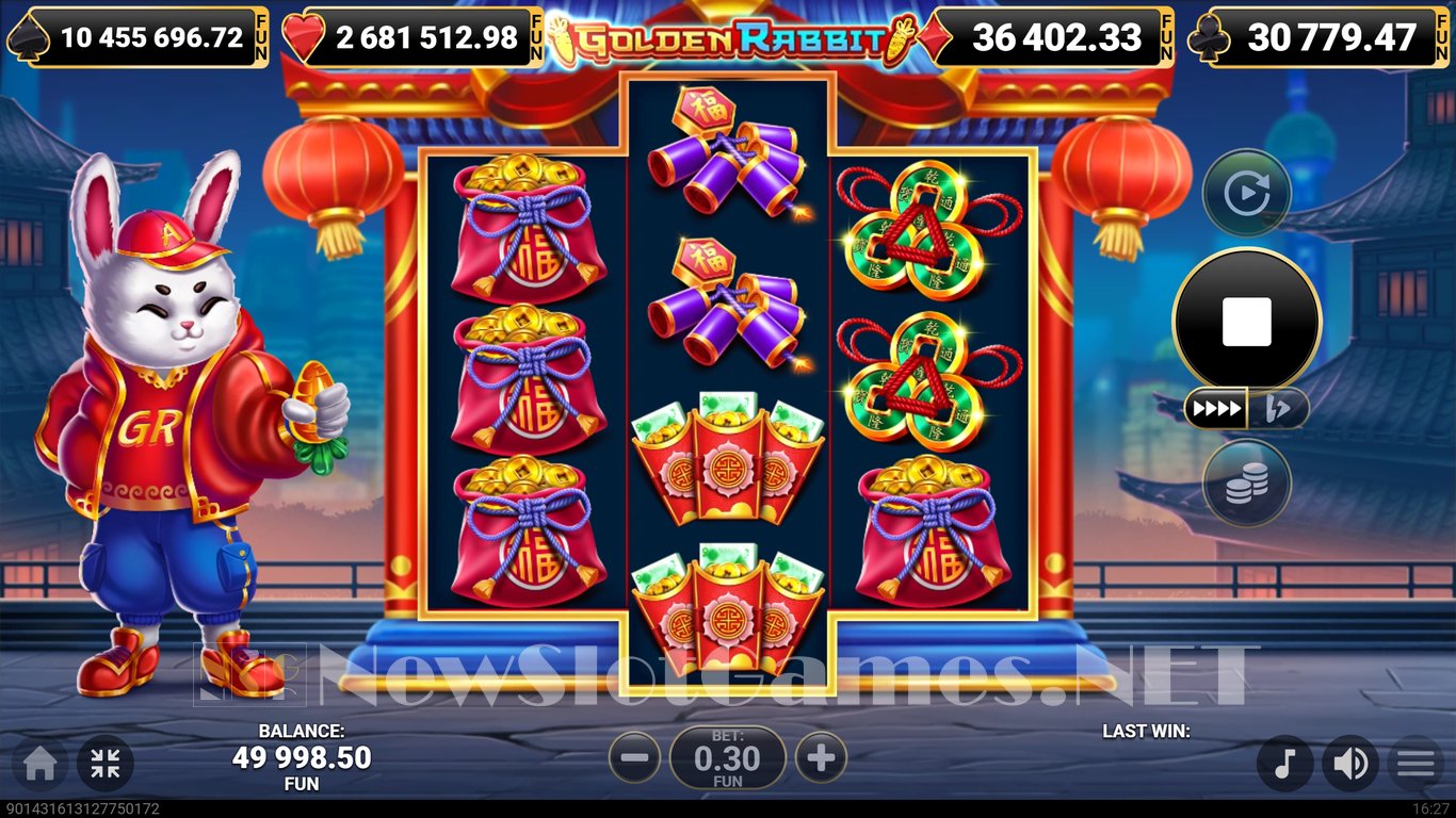 Golden Rabbit Slot Demo Image