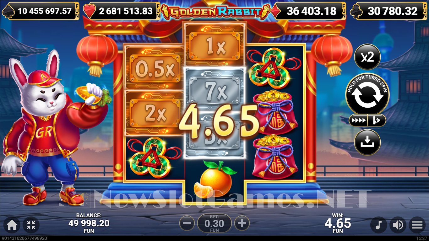 Golden Rabbit Slot Slot Image in Demo - pic. 2