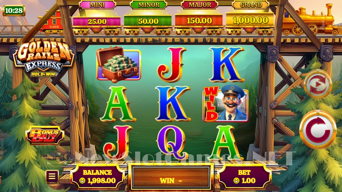 Golden Rails Express Slot Demo Image