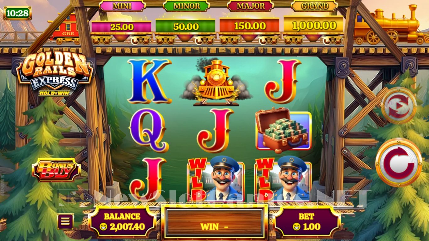 Golden Rails Express Slot Slot Image in Demo - pic. 3
