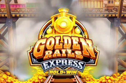 Golden Rails Express Slot Logo