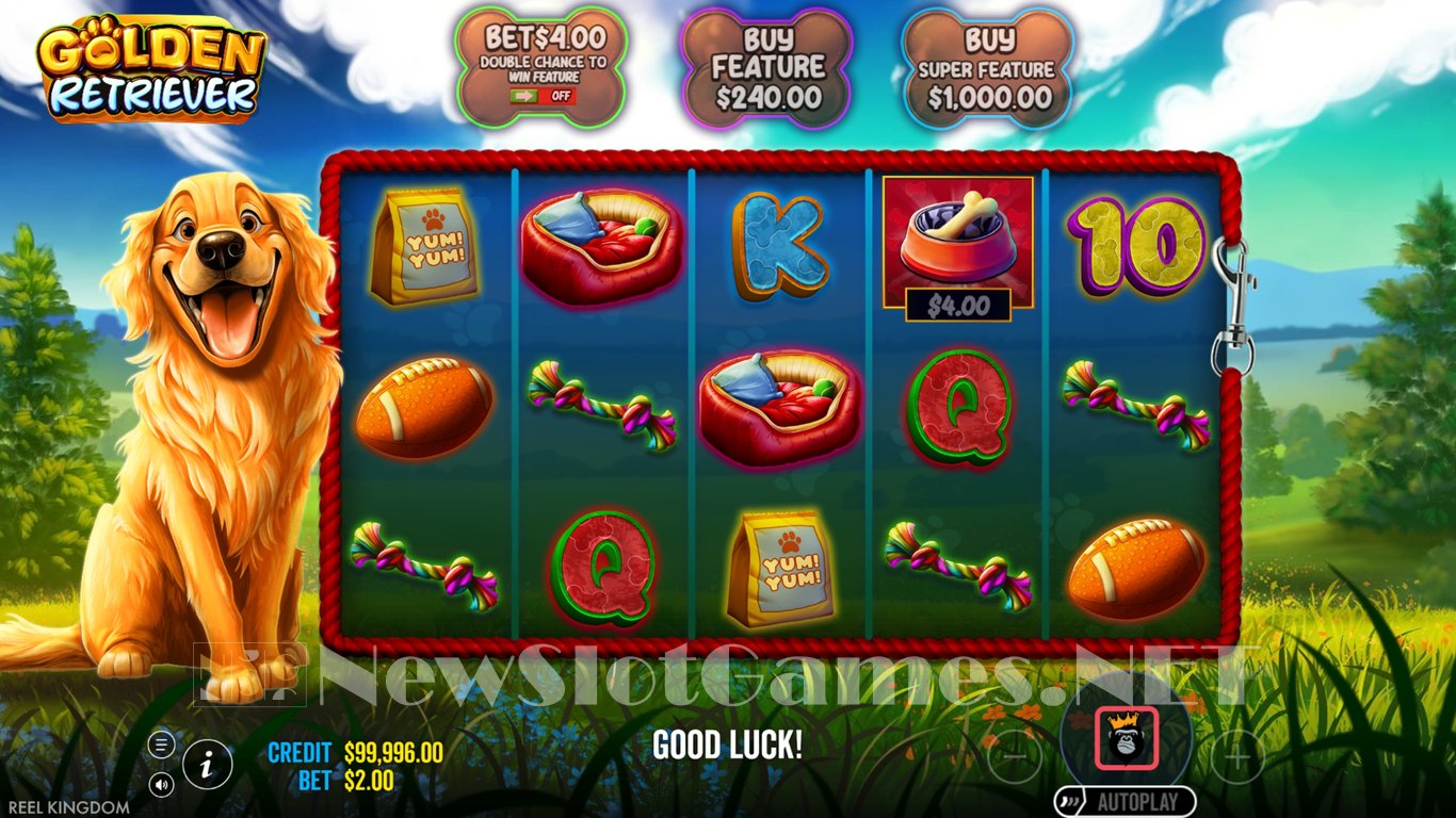 Golden Retriever Slot Slot Image in Demo - pic. 2