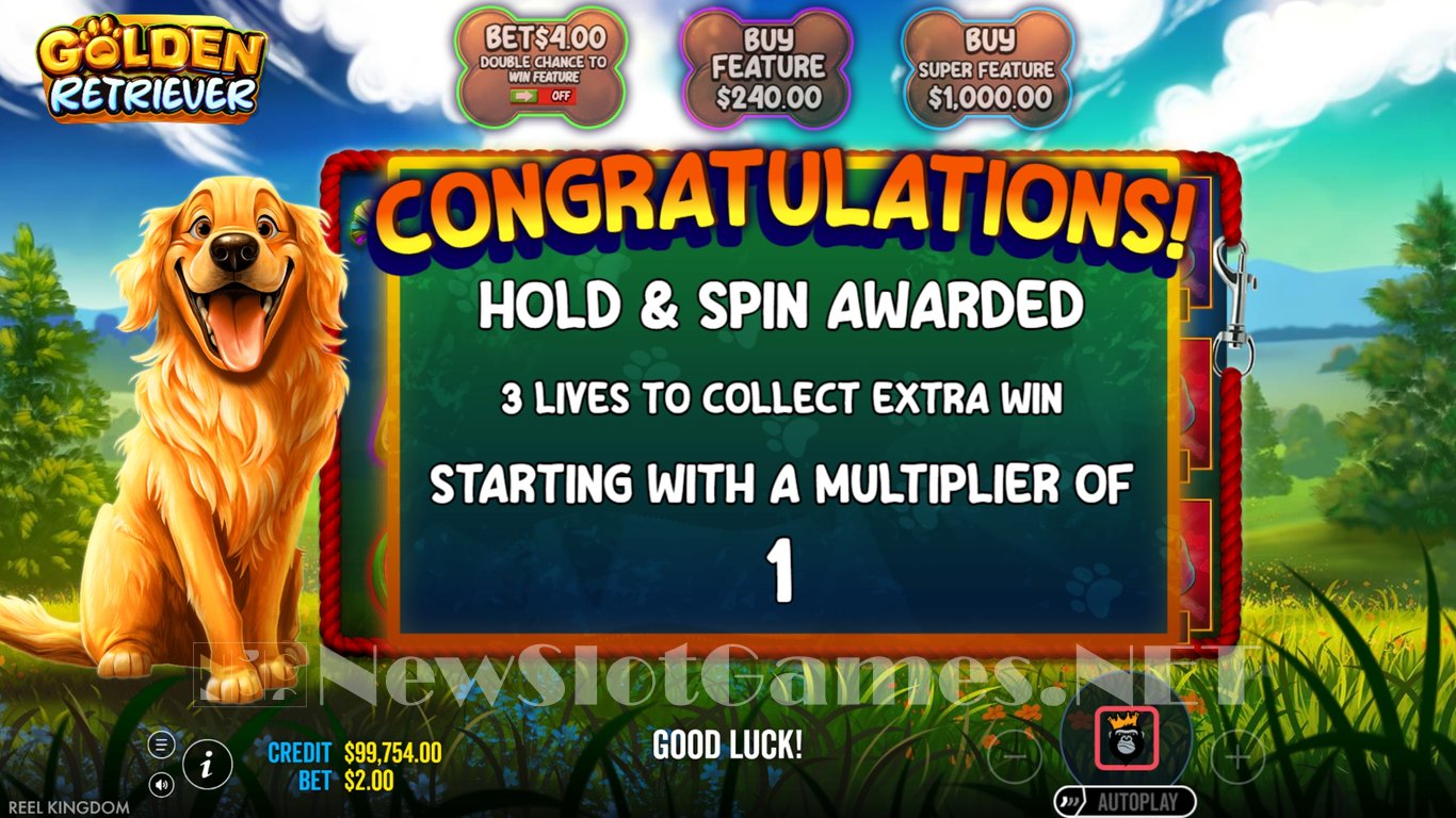Golden Retriever Slot Slot Image in Demo - pic. 6