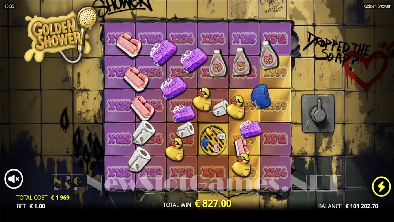 Golden Shower Slot Demo Image