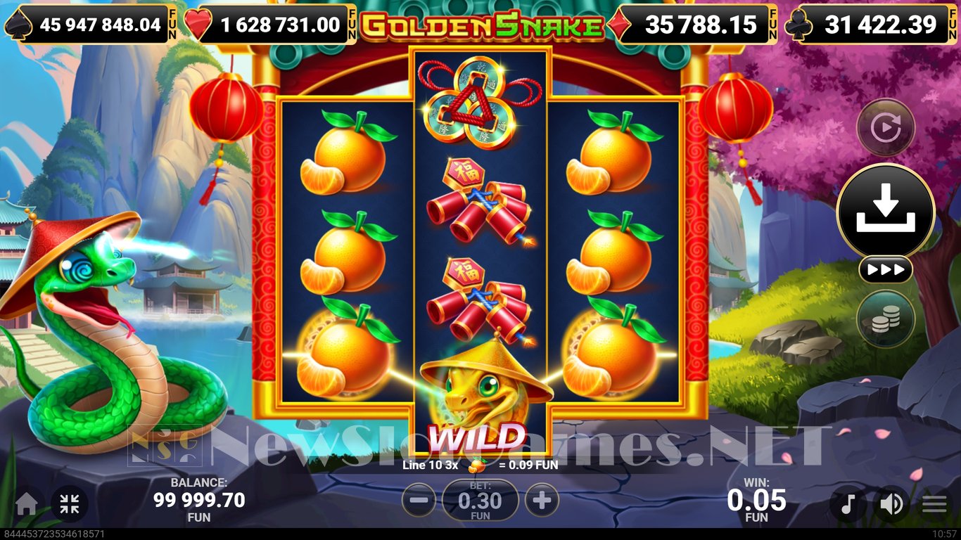 Golden Snake Slot Demo Image