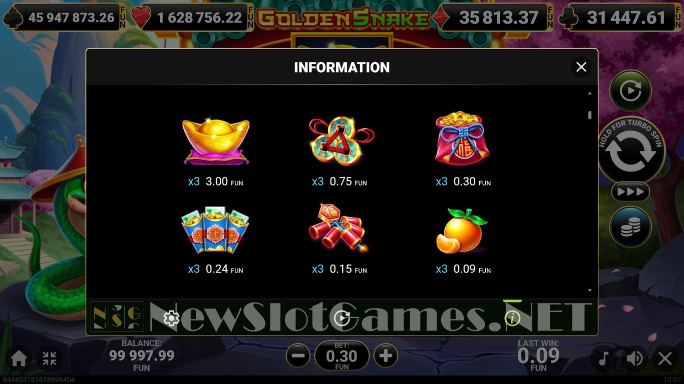 Golden Snake Slot Slot Image in Demo - pic. 5