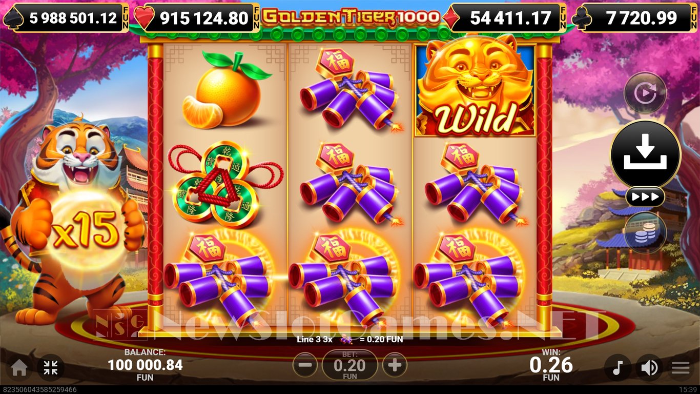 Golden Tiger Slot Slot Image in Demo - pic. 4