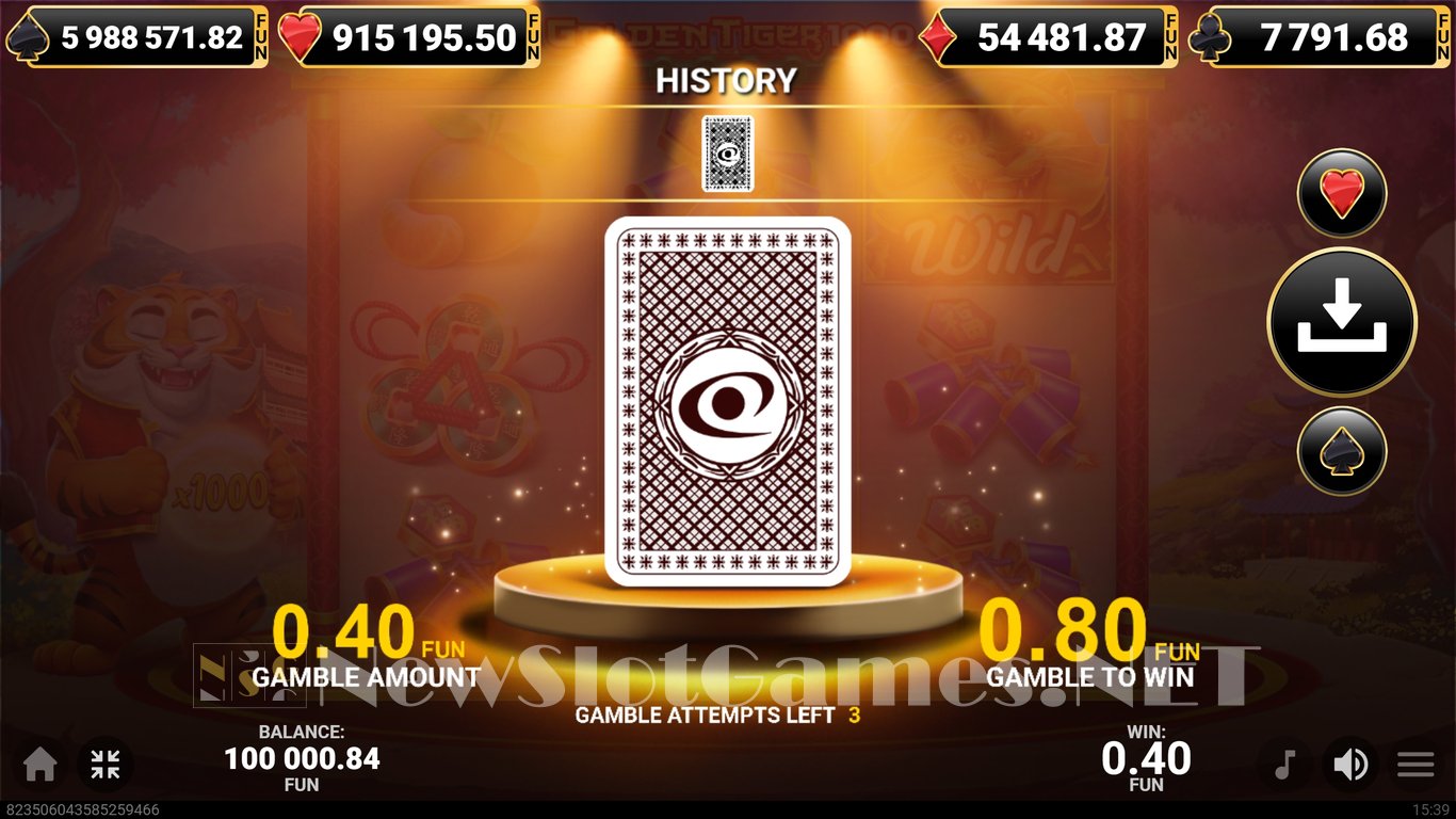 Golden Tiger Slot Slot Image in Demo - pic. 5