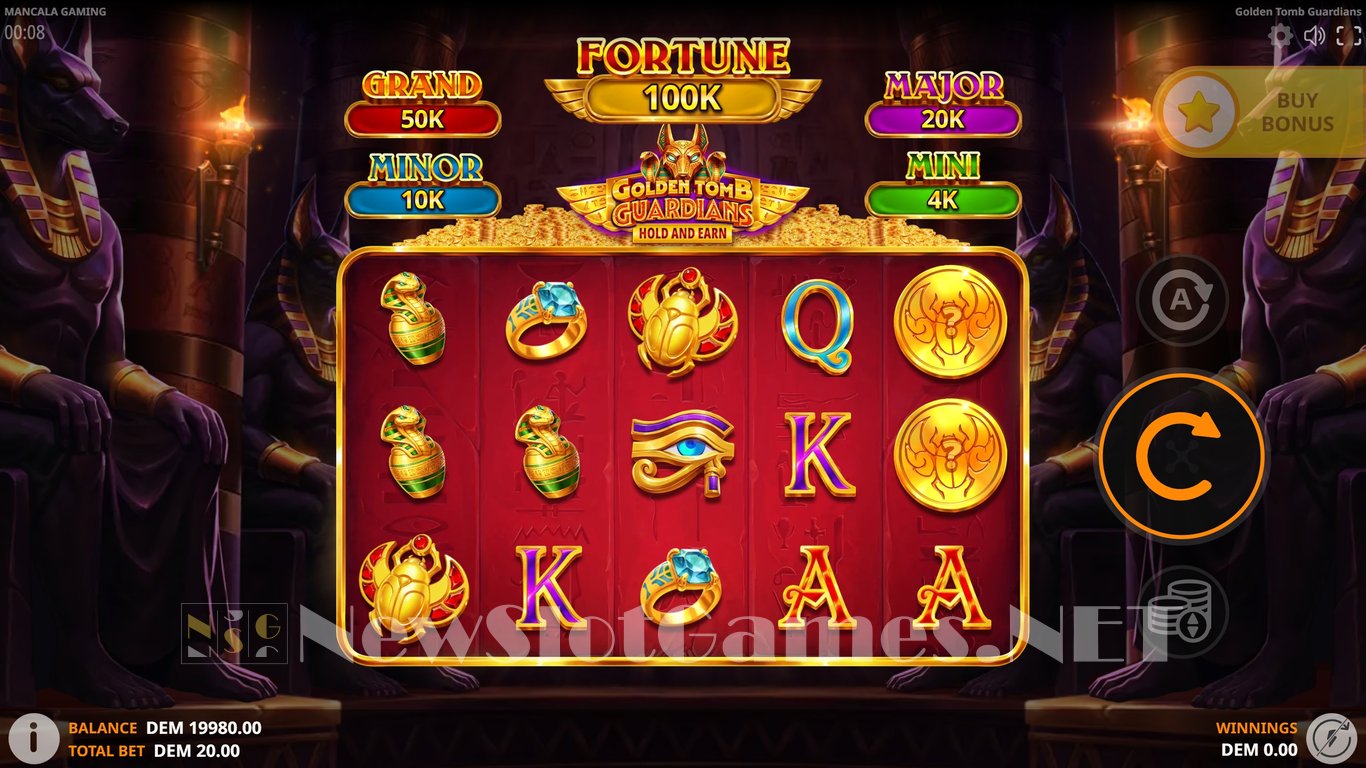 Golden Tomb Guardians Slot Slot Image in Demo - pic. 3