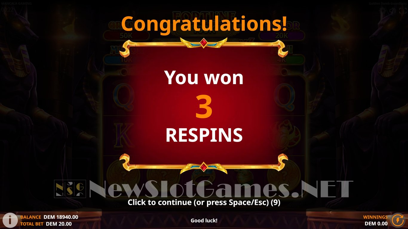 Golden Tomb Guardians Slot Slot Image in Demo - pic. 5