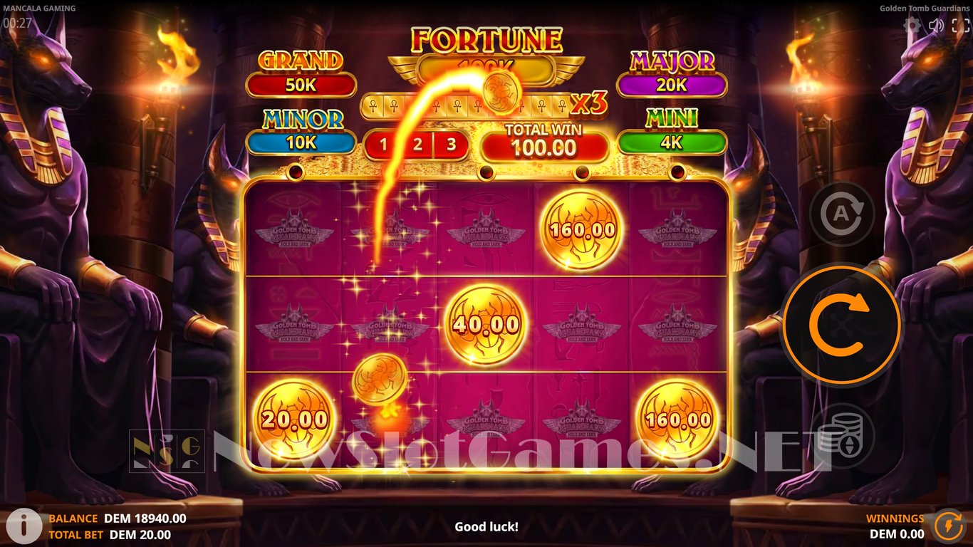 Golden Tomb Guardians Slot Slot Image in Demo - pic. 6