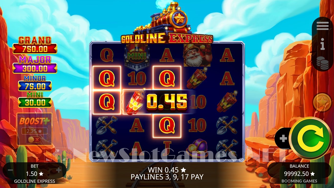 Goldline Express Slot Slot Image in Demo - pic. 4