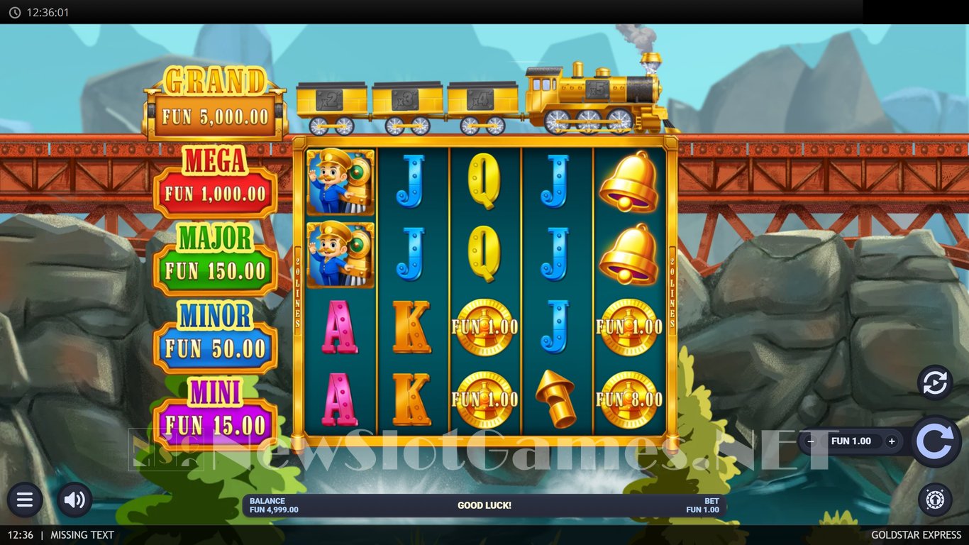 Goldstar Express Slot Demo Image