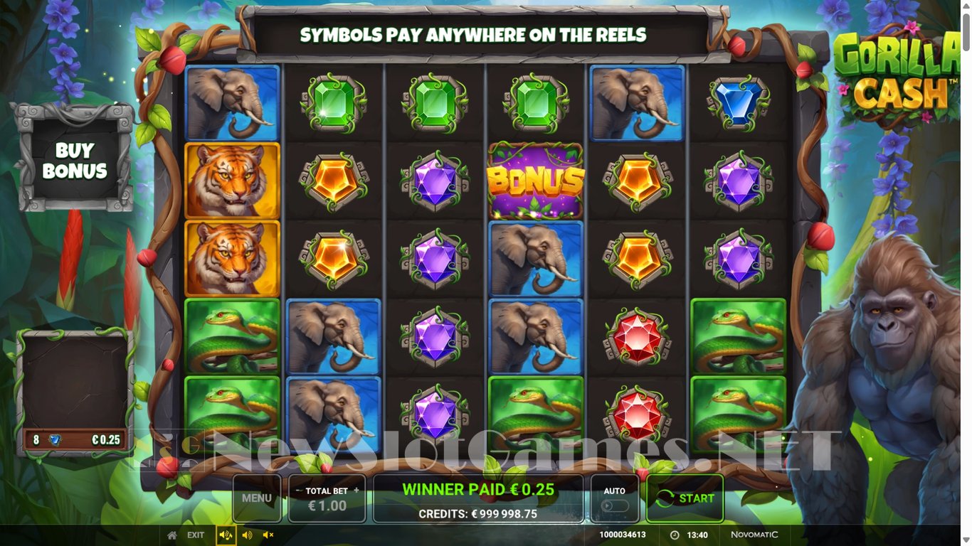 Gorilla Cash Slot Slot Image in Demo - pic. 2