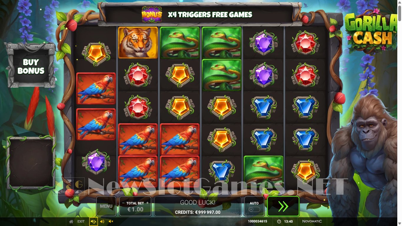 Gorilla Cash Slot Slot Image in Demo - pic. 3