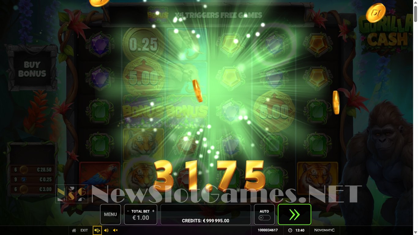 Gorilla Cash Slot Slot Image in Demo - pic. 6