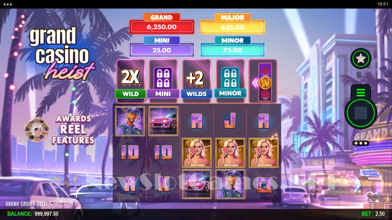 Grand Casino Heist Slot Demo Image