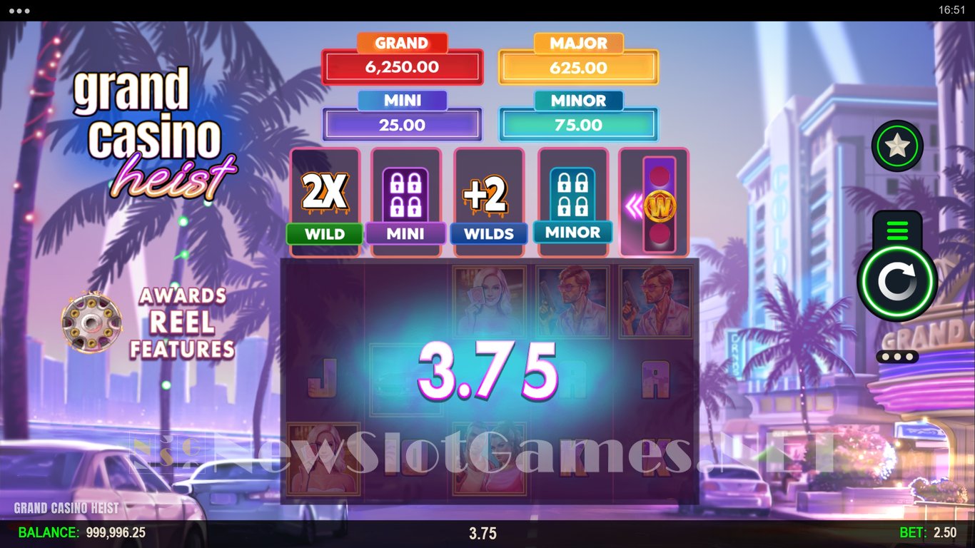Grand Casino Heist Slot Slot Image in Demo - pic. 2