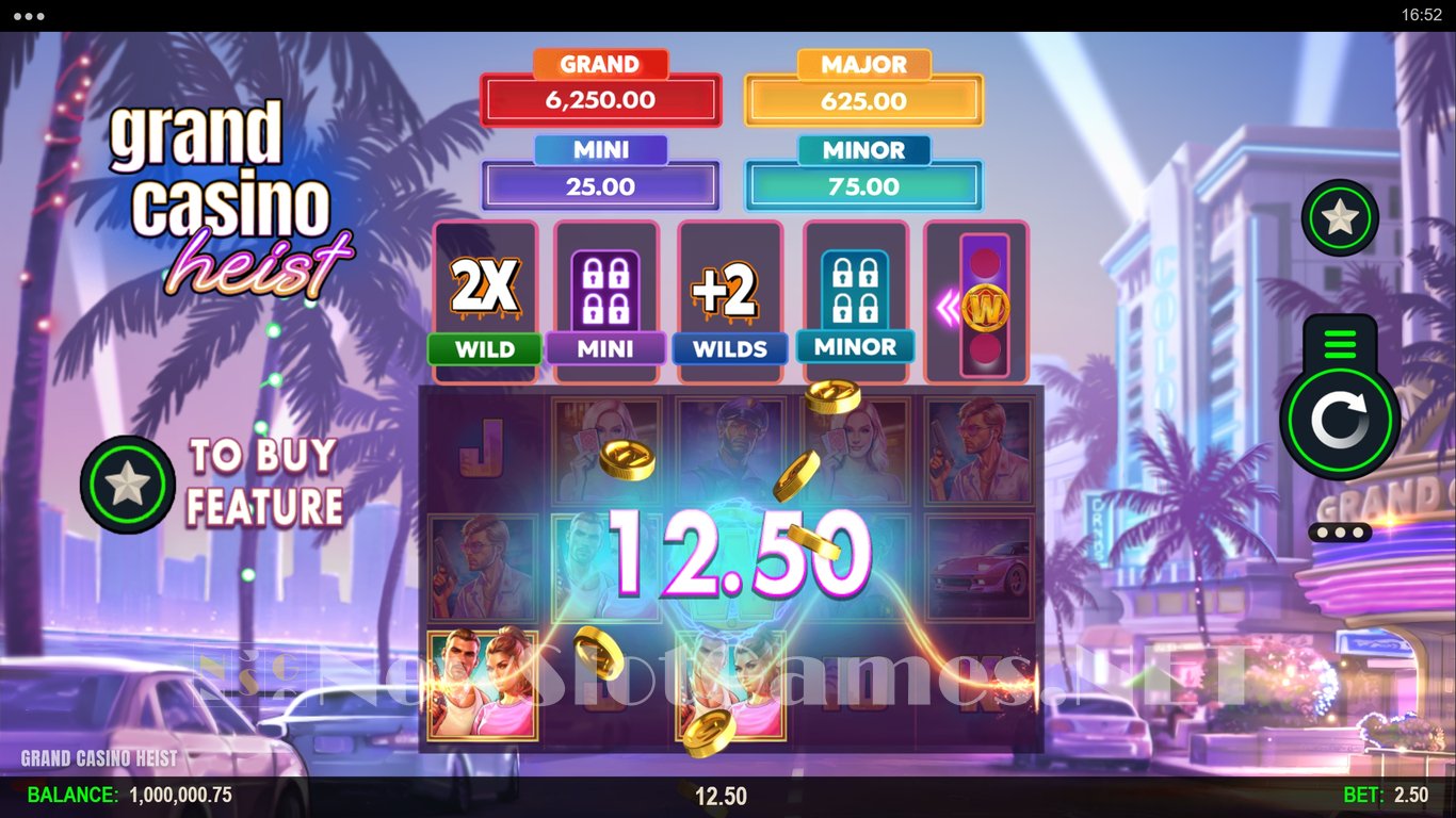 Grand Casino Heist Slot Slot Image in Demo - pic. 4