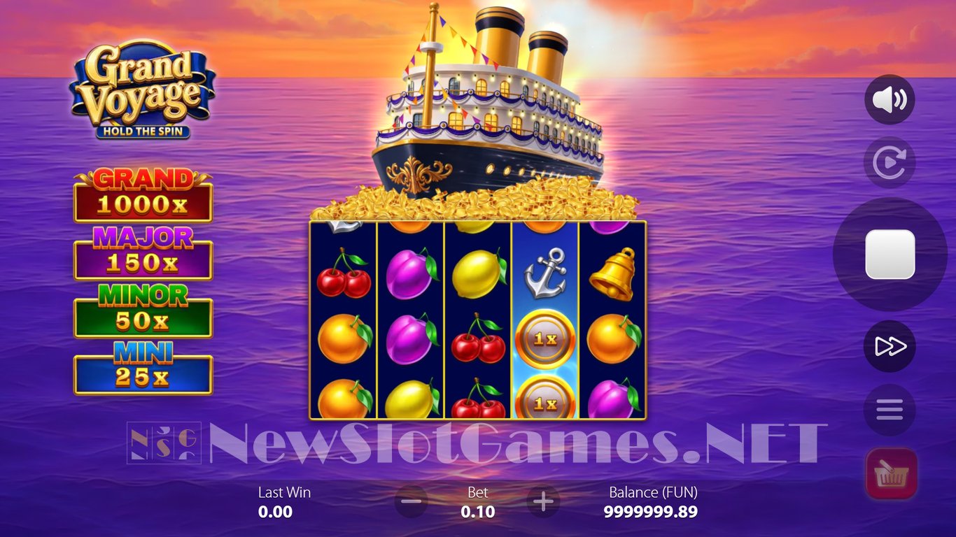 Grand Voyage Hold The Spin Slot Demo Image