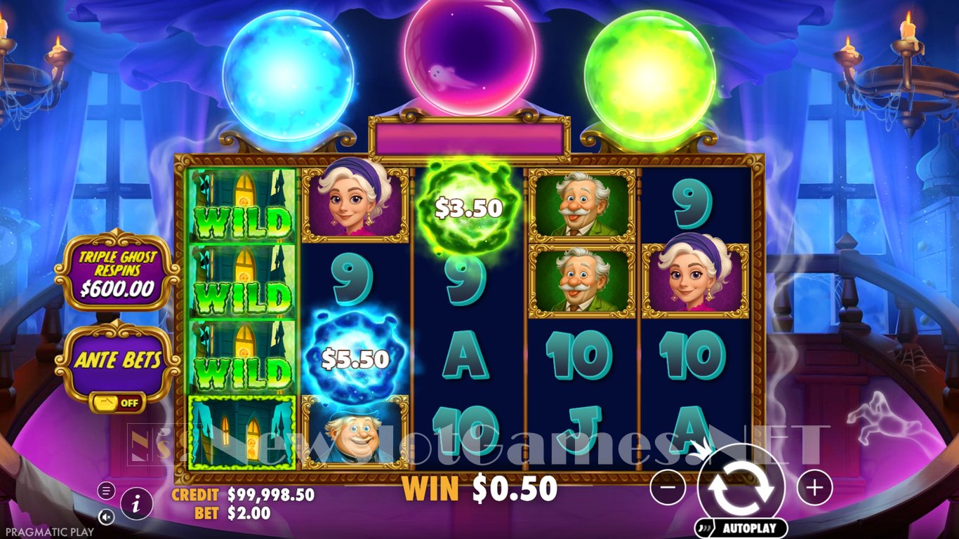 Great Ghosts! Slot Demo Image
