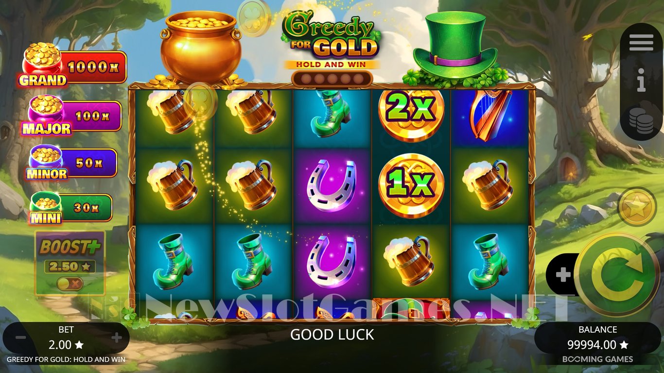 Greedy for Gold Hold and Win Slot Slot Image in Demo - pic. 2