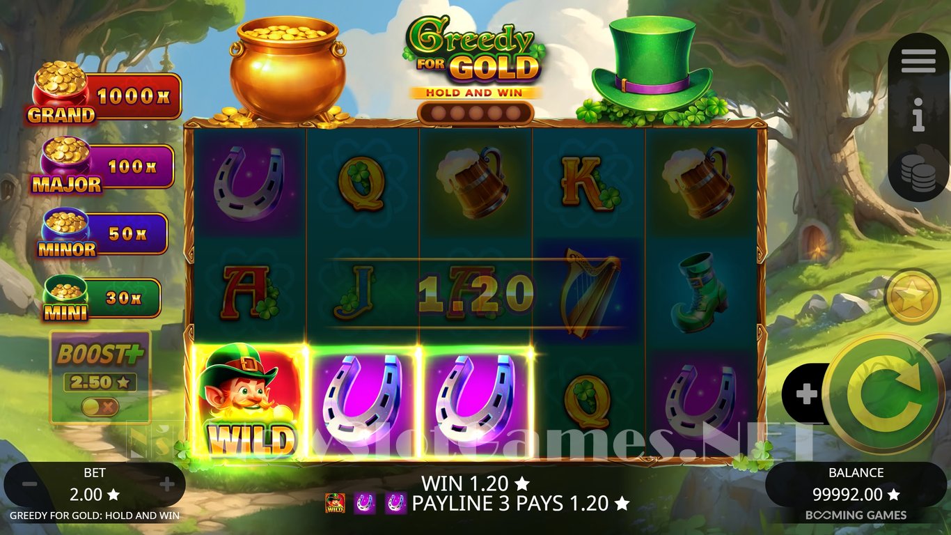 Greedy for Gold Hold and Win Slot Slot Image in Demo - pic. 3