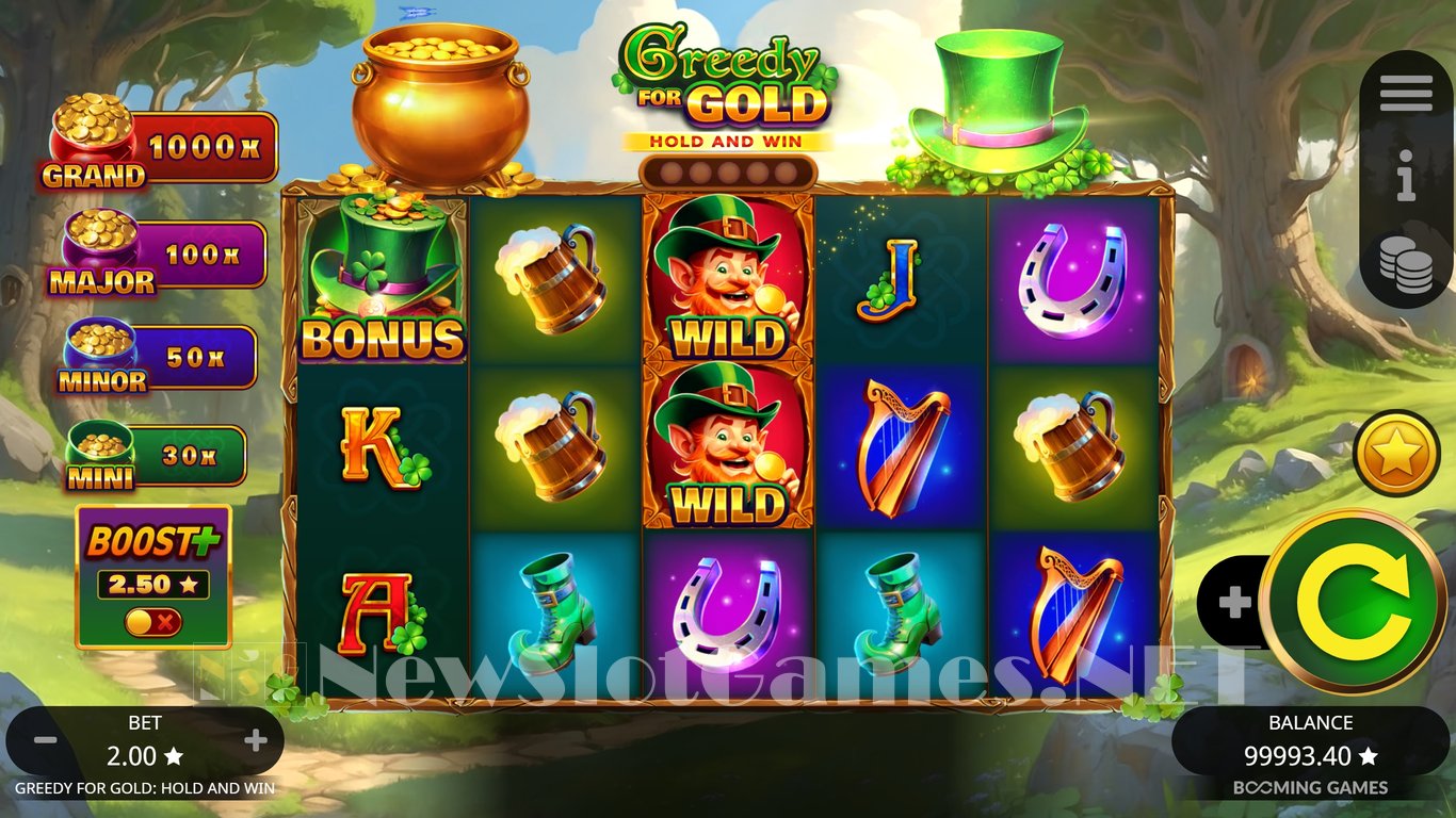 Greedy for Gold Hold and Win Slot Slot Image in Demo - pic. 5
