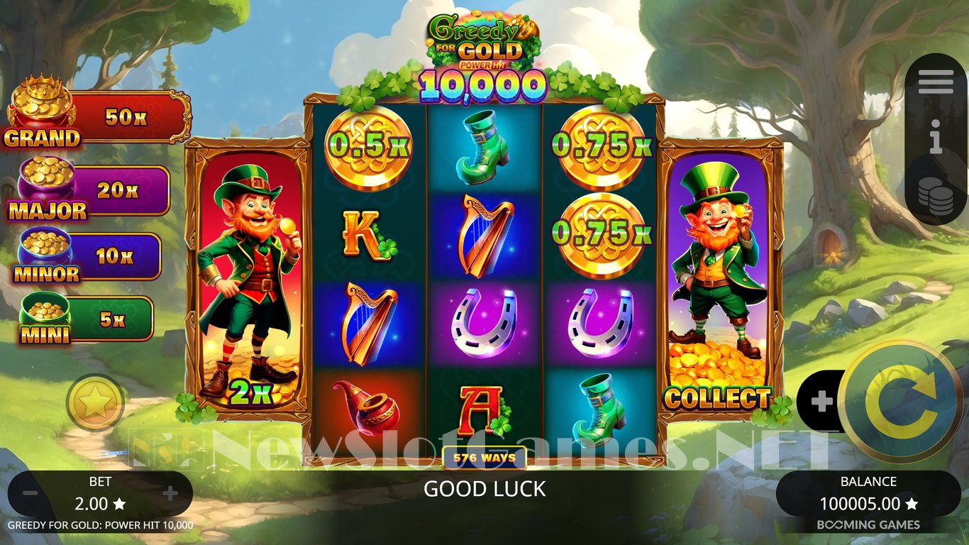 Greedy for Gold Power Hit 10000 Slot Slot Image in Demo - pic. 3