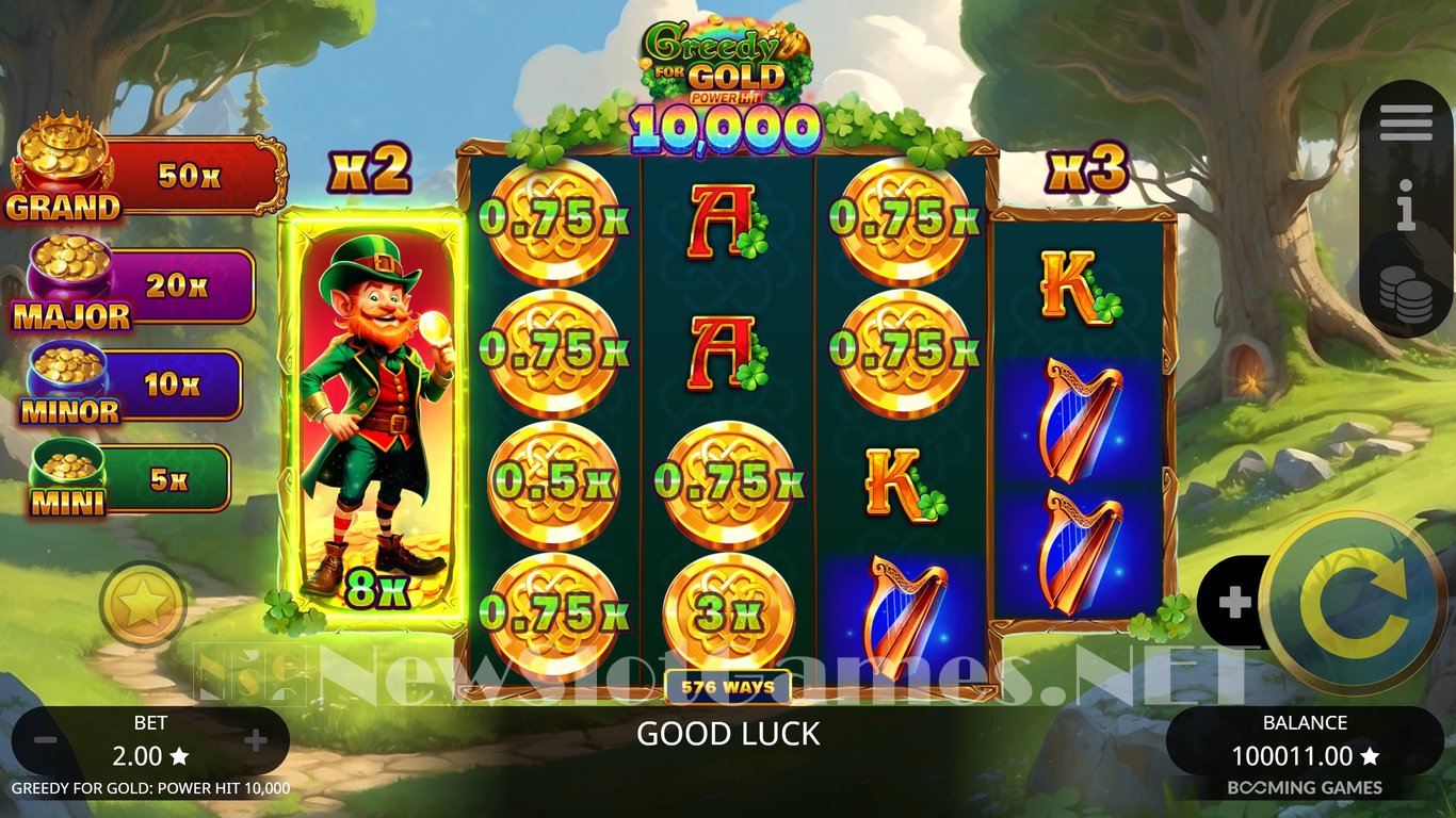 Greedy for Gold Power Hit 10000 Slot Slot Image in Demo - pic. 5