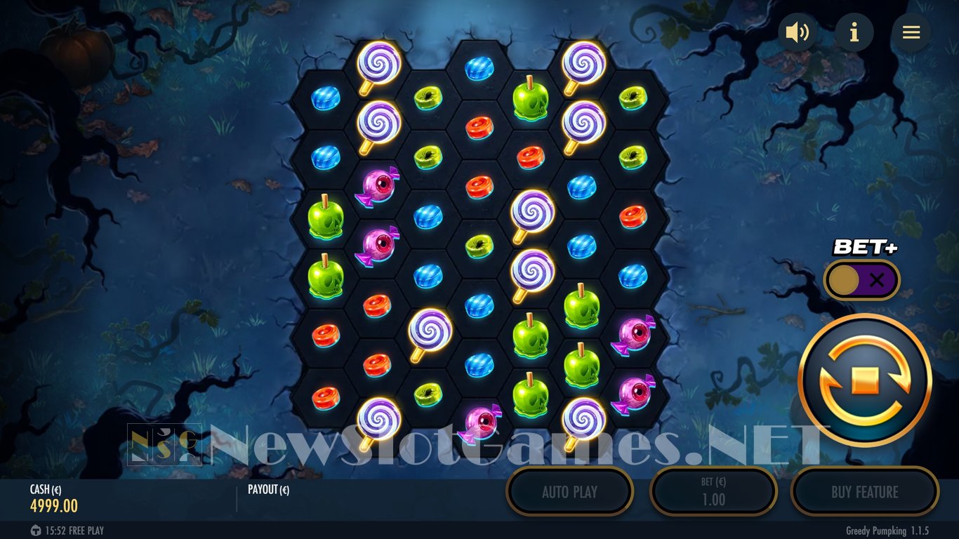 Greedy Pumpking Slot Demo Image