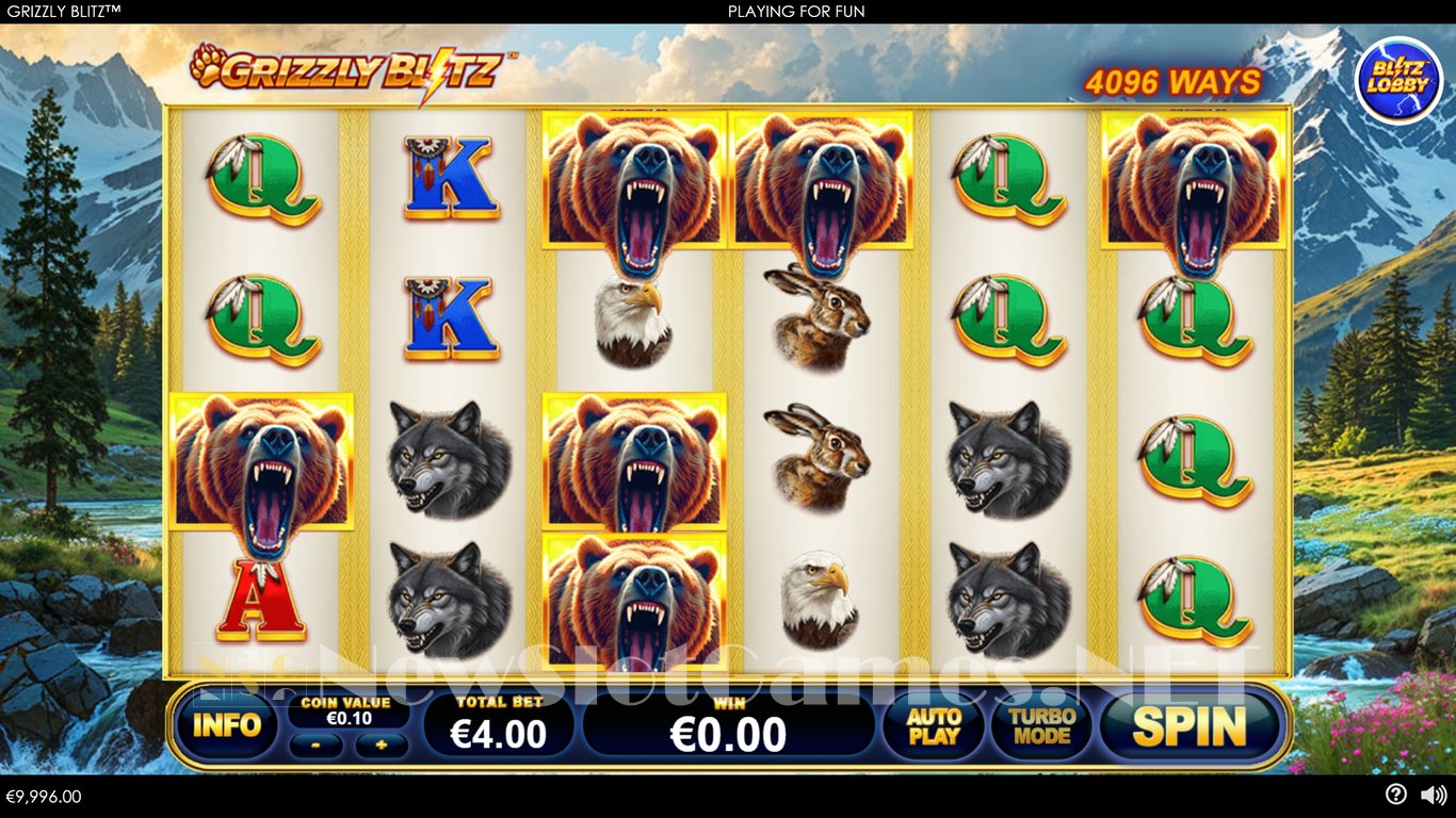 Grizzly Blitz Slot Demo Image