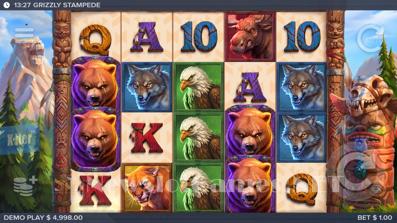 Grizzly Stampede Slot Demo Image