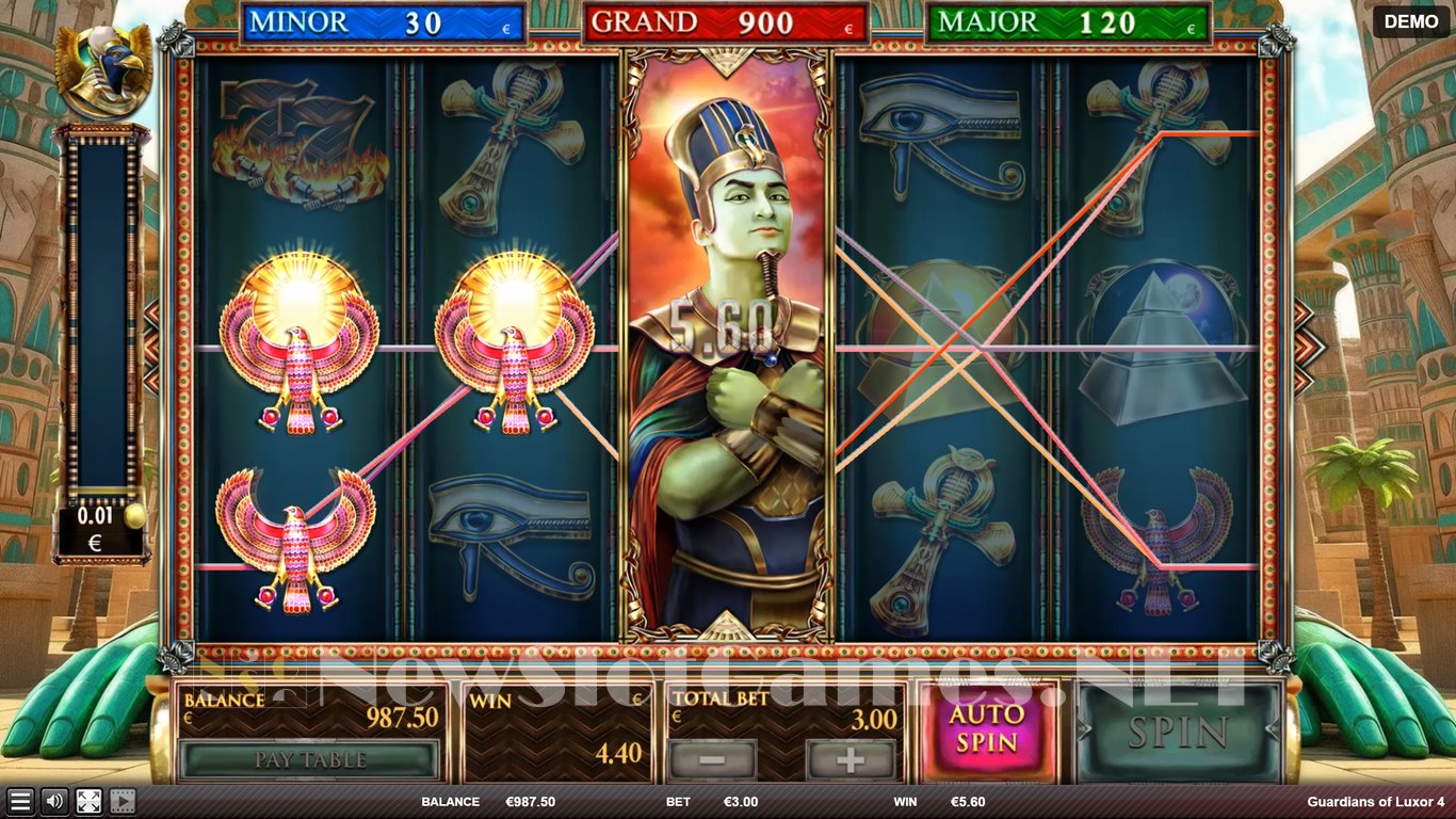 Guardians of Luxor 4 Slot Slot Image in Demo - pic. 4