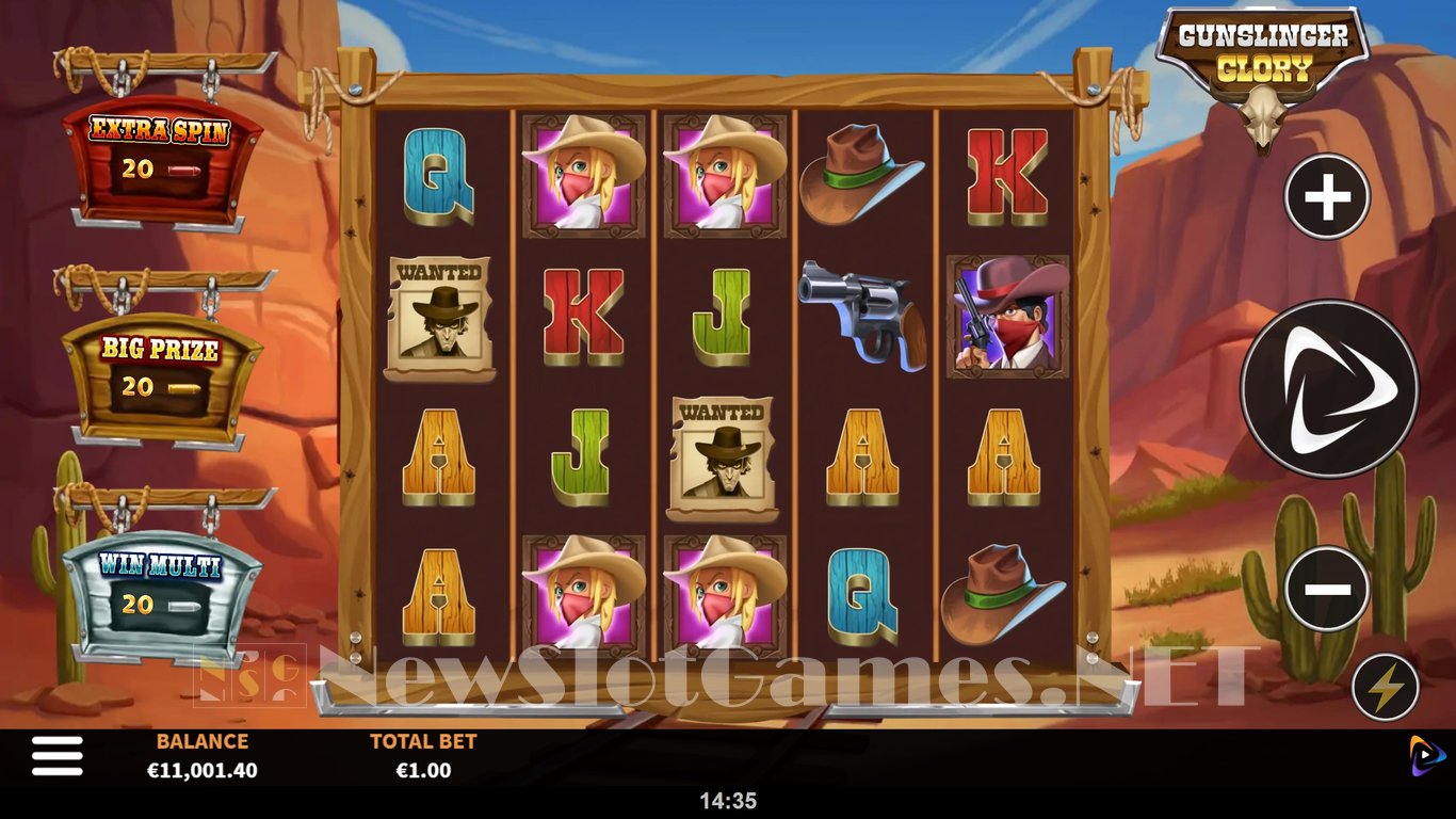 Gunslinger Glory Slot Slot Image in Demo - pic. 2
