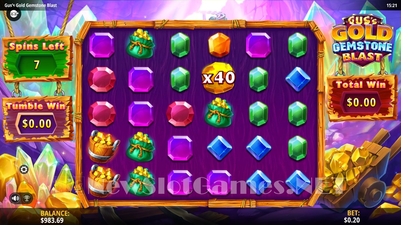 Guss Gold Gemstone Blast Slot Slot Image in Demo - pic. 7