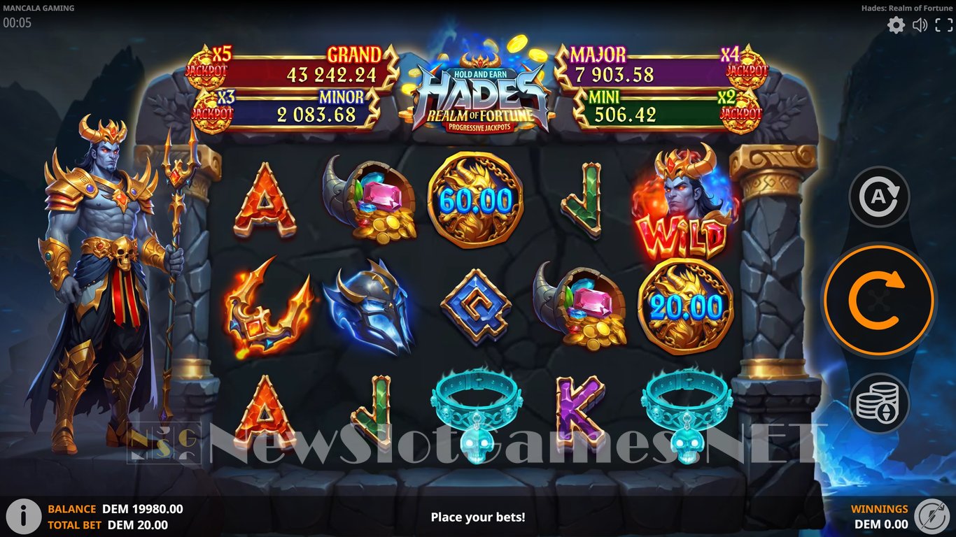 Hades Realm of Fortune Slot Demo Image