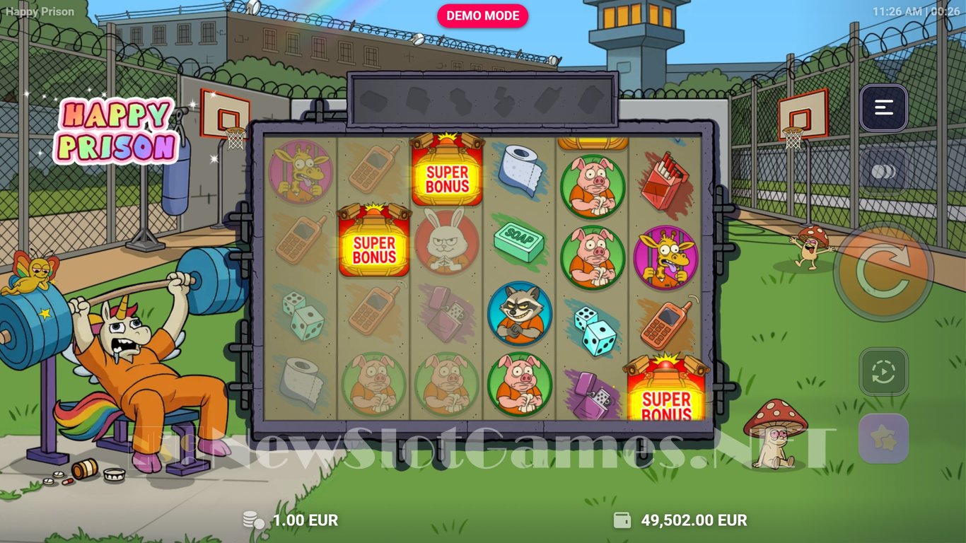 Happy Prison Slot Slot Image in Demo - pic. 6