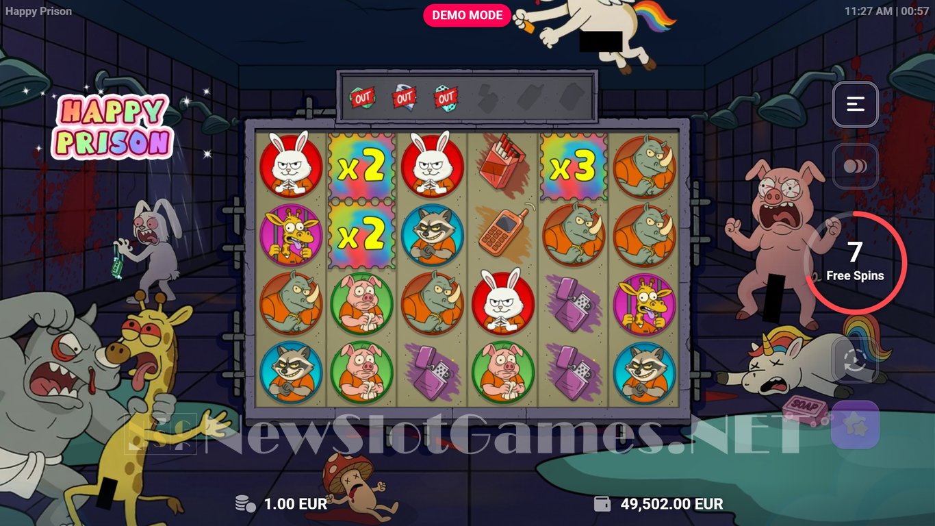 Happy Prison Slot Slot Image in Demo - pic. 8