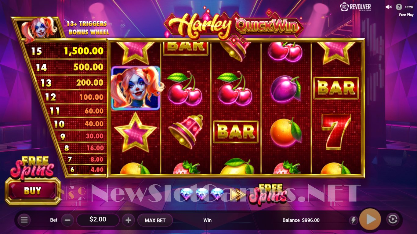 Harley QuickWin Slot Demo Image