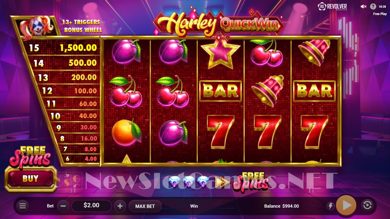 Harley QuickWin Slot Slot Image in Demo - pic. 2